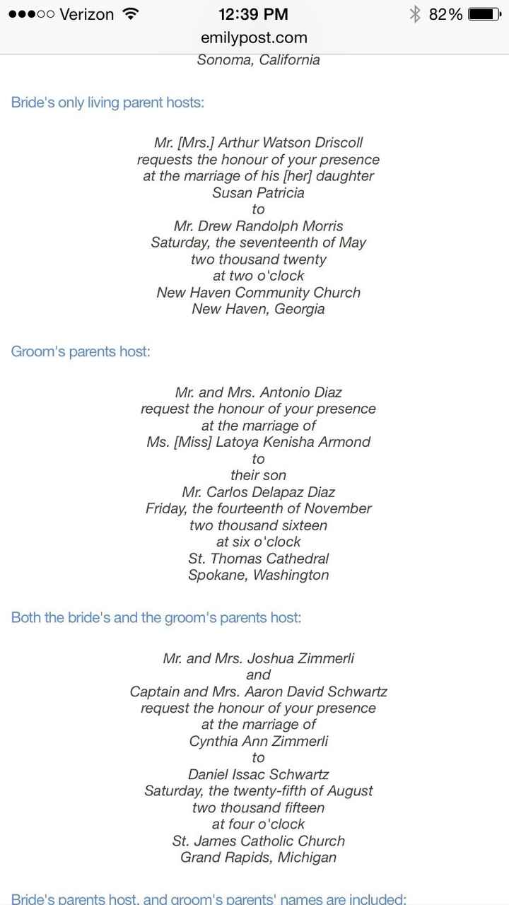 Bride or Groom's name on Invite??!!!