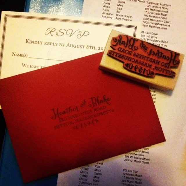 Finished my invites!
