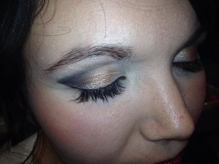 wedding day lashes
