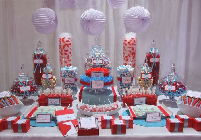 candy buffet