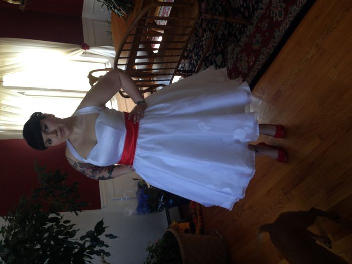 I dont like my wedding dress!!!