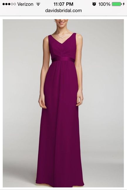 Do these dresses look okay with each other? (pic)