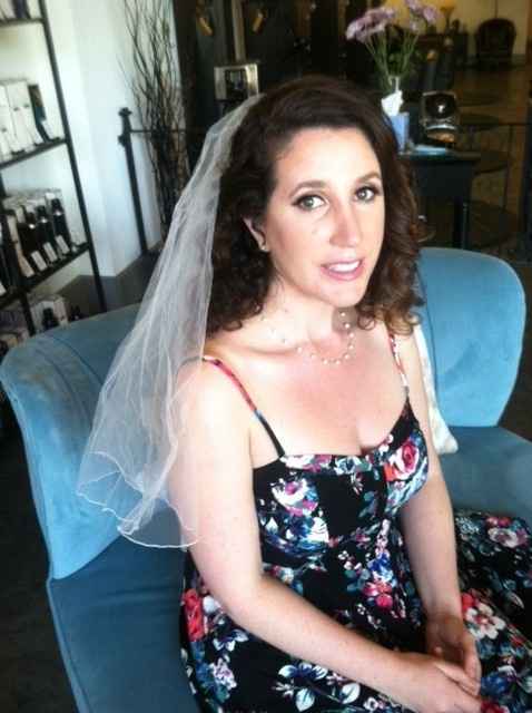 Hair/Make-up Trial -- Naturally curly hair