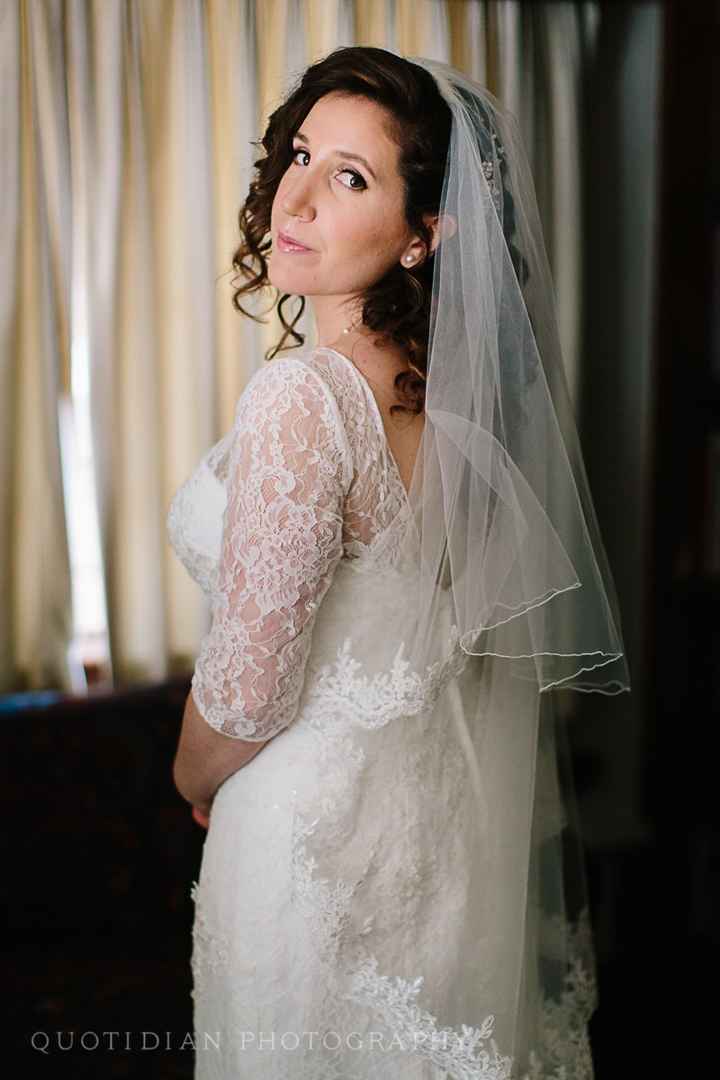 What's your favorite part of your wedding dress / suit?