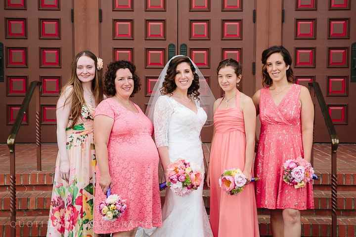 You Vote: Matching or not matching BM dresses