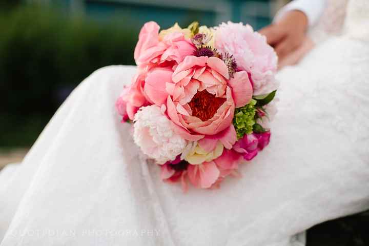 What did you/will you do with your bouquet? (Or just show it off!!)