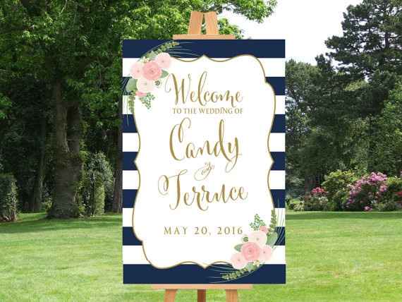 Wedding Welcome Sign anyone?