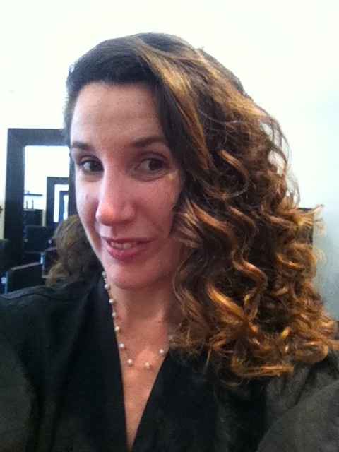 Hair/Make-up Trial -- Naturally curly hair