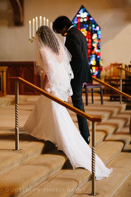 Official BAM with Pro Pics!! Church wedding with DIY elements.
