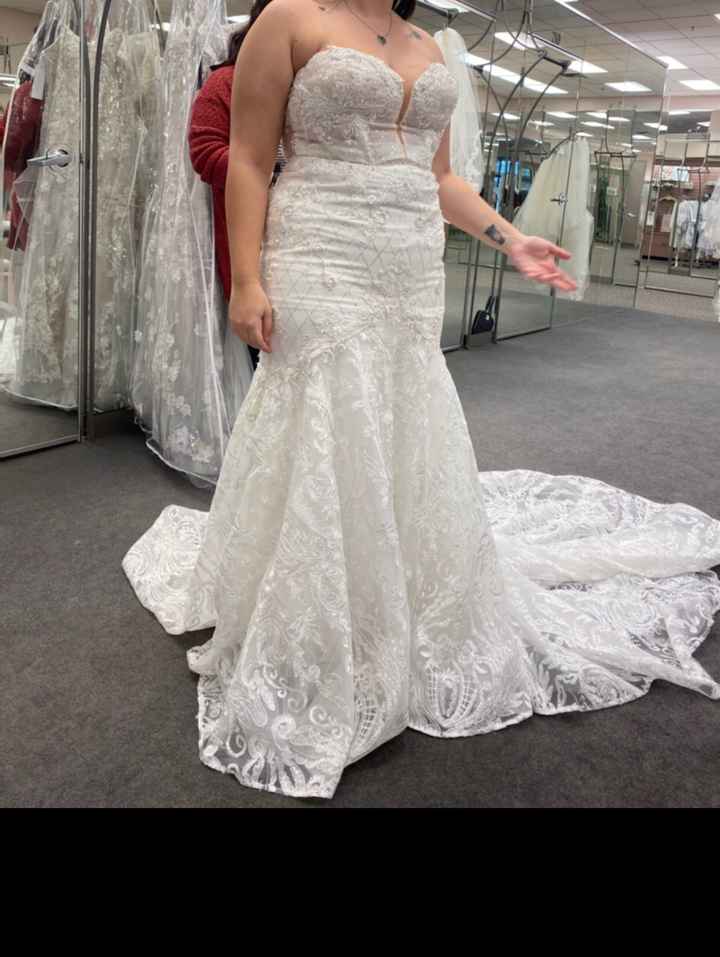 i got my dress today and my mom hates it - 3