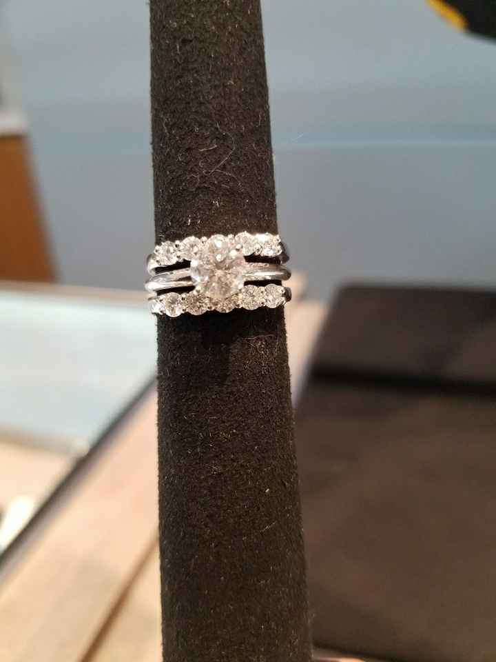 Anyone else do a double wedding band?