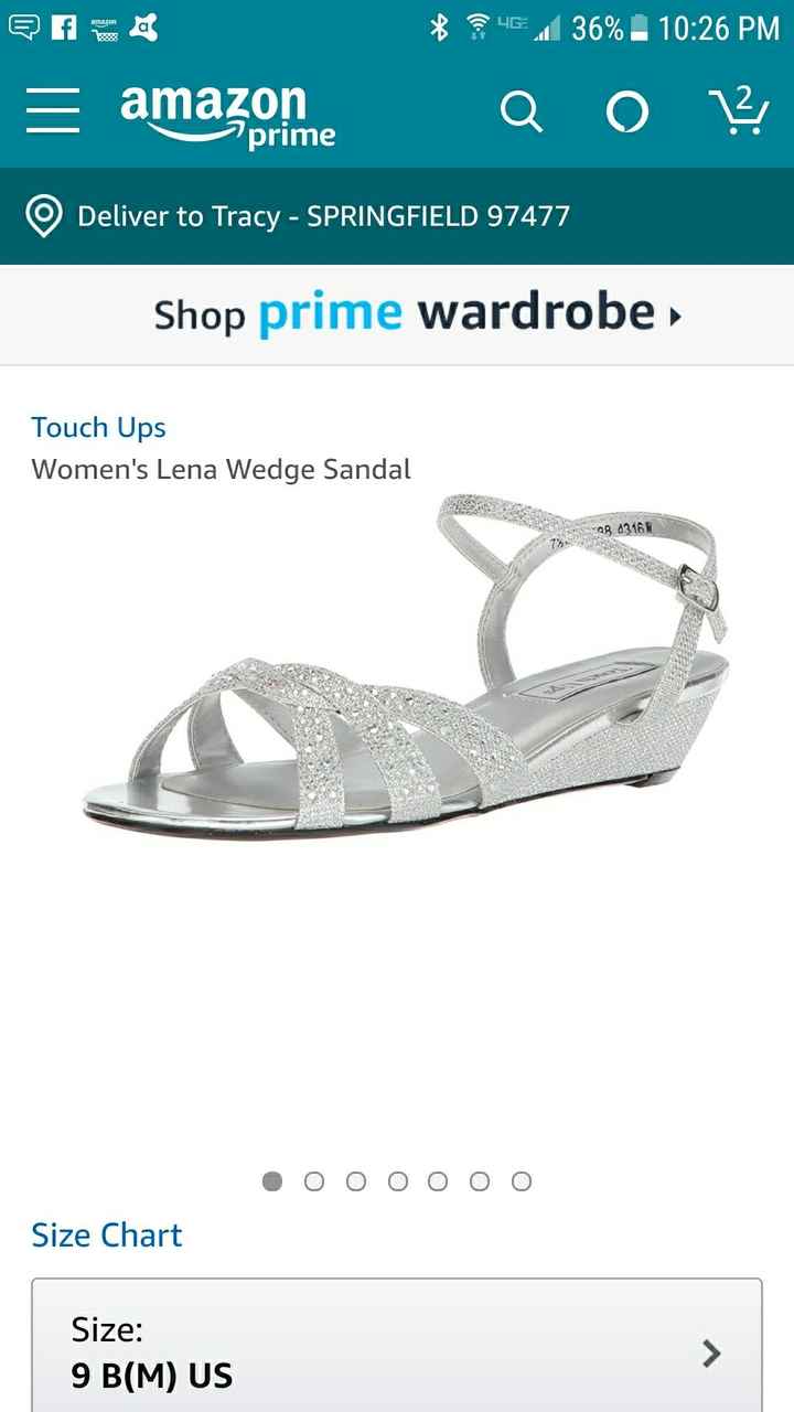 Bridal wedges - 1