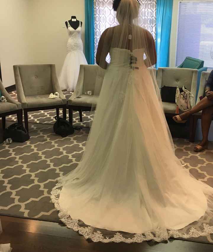 I said yes to the dress!!!