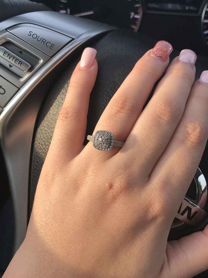 How did he/she propose? Also, show off your rings! - 1