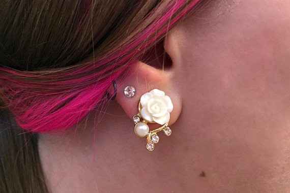  Rose Dangle Plugs 