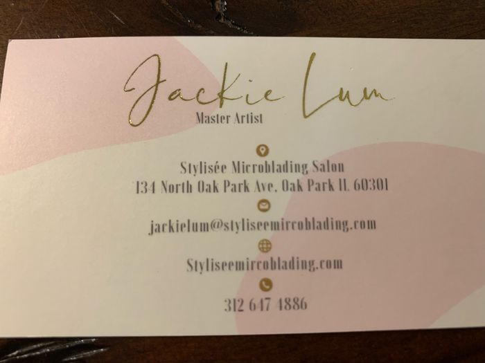 Microblading eyebrows in Chicago - 1