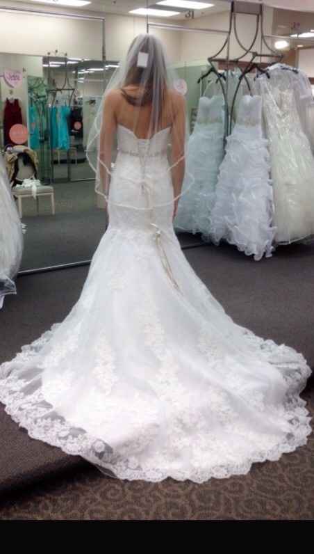 Said yes to the dress and venue!