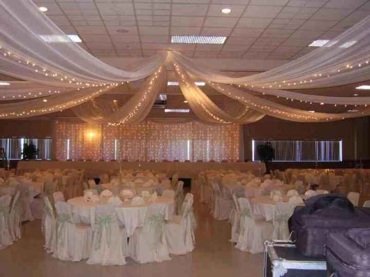 Ceiling Draping