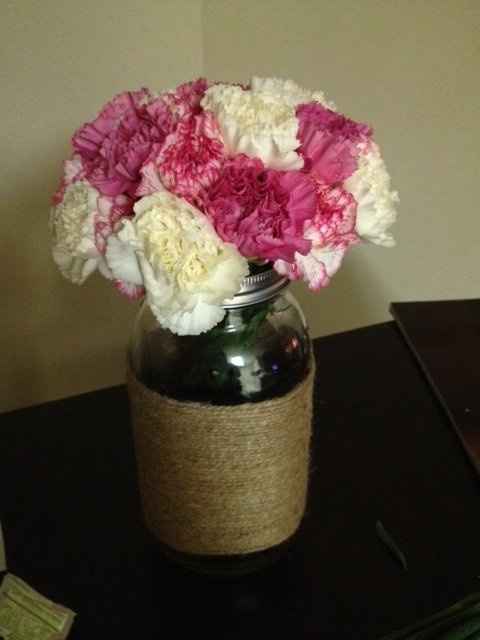 DIY centerpieces mock-up