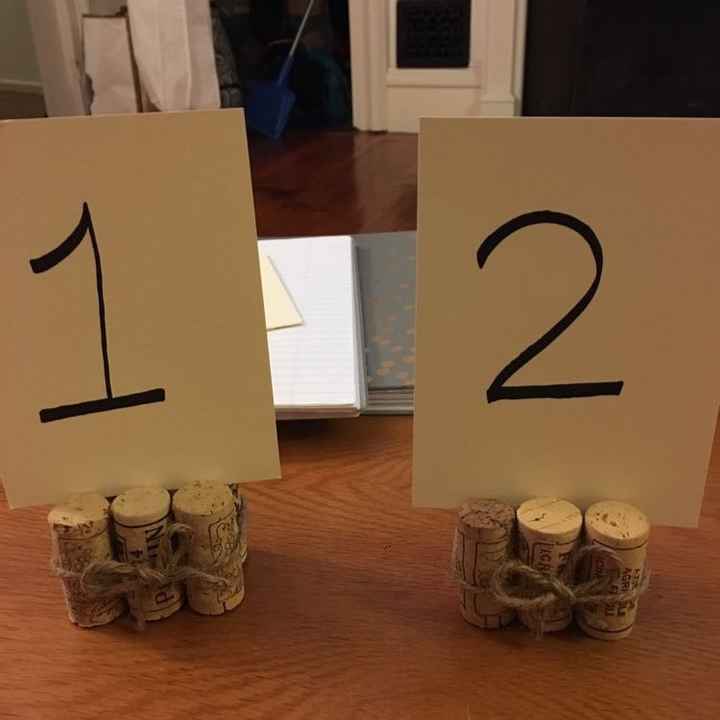 Show me your table numbers.