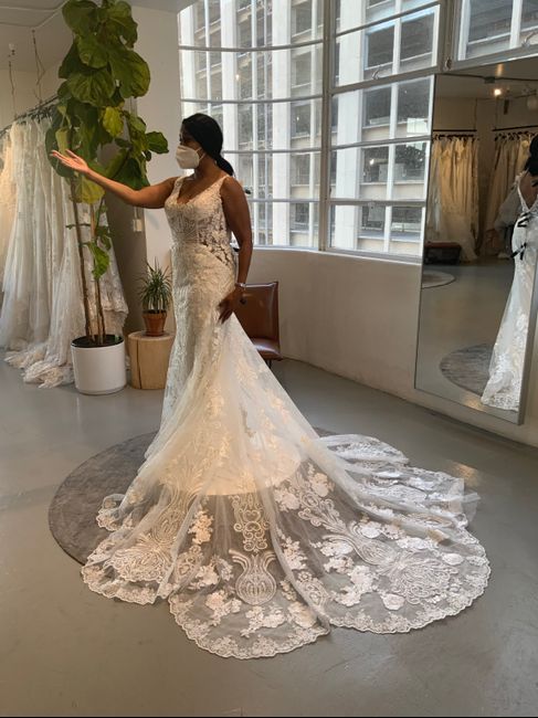 Bustle Mermaid Dress 8