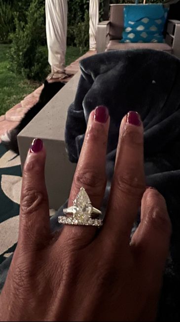 Wedding Ring: Engagement and Band 1