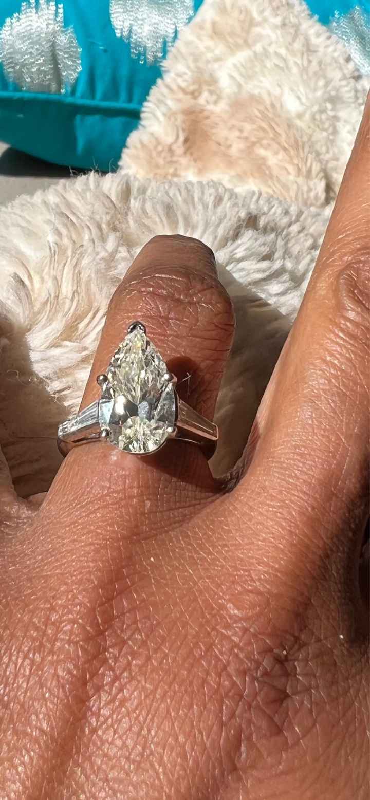 How much input did you have on your ring? - 1