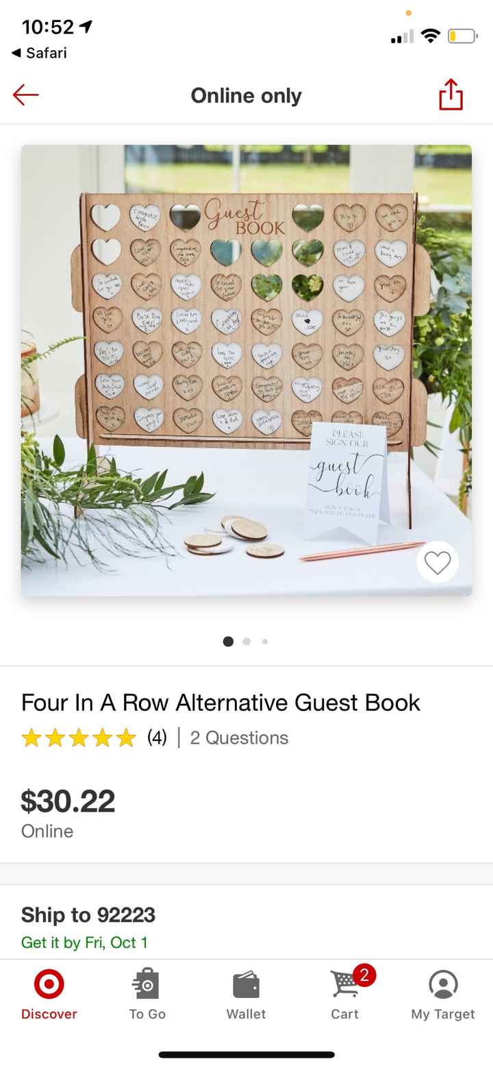 Additional guest book? - 1