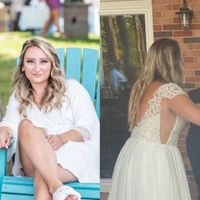 Brides that wore your hair down, did it last? - 1