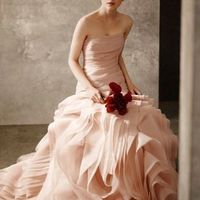 PINK Wedding Dress!?