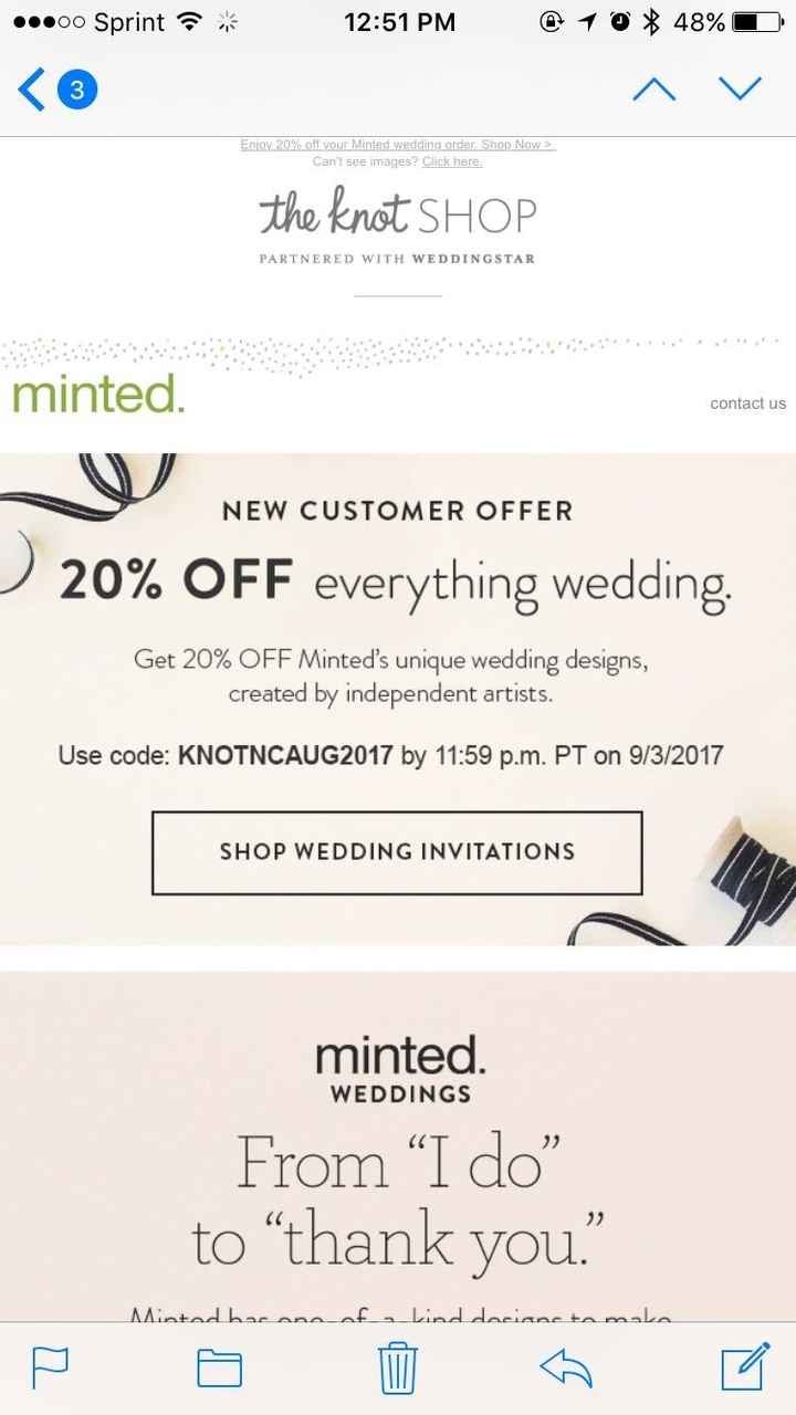 Minted Coupon