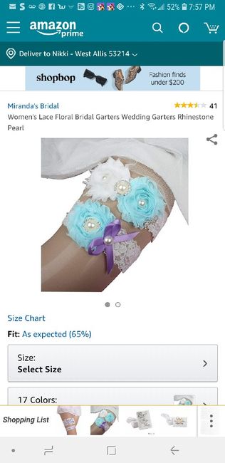 What color is your garter - 1