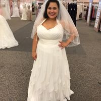 Maybe said yes to the dress??