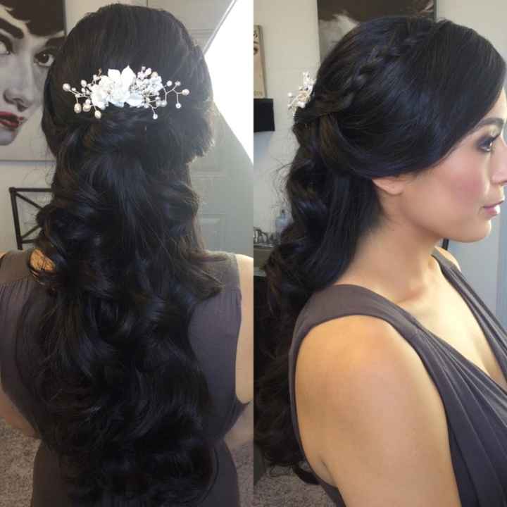 Can anyone help with down or half-up half-down hair inspiration?