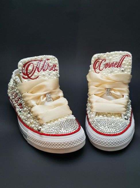 Curious what everyone's wedding shoes look like? - 1
