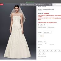 Front of my dress