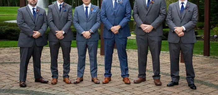 Groomsmen varying greys - 2
