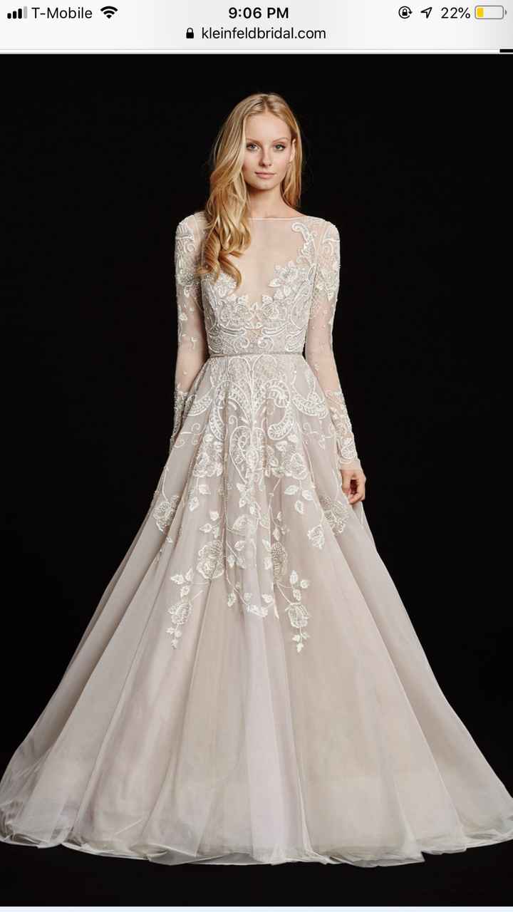 Here’s the dress, veil suggestions?! - 1