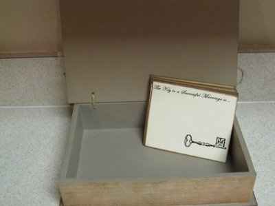 My neat alternative to having a guest book! *PICS*