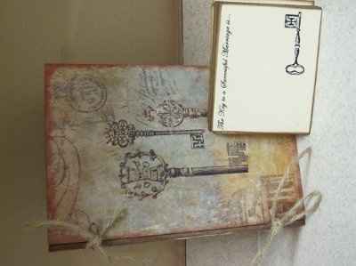 My neat alternative to having a guest book! *PICS*