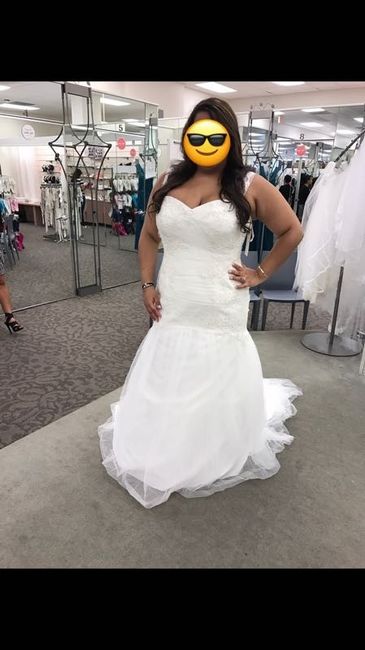 Said IDK to the dress!