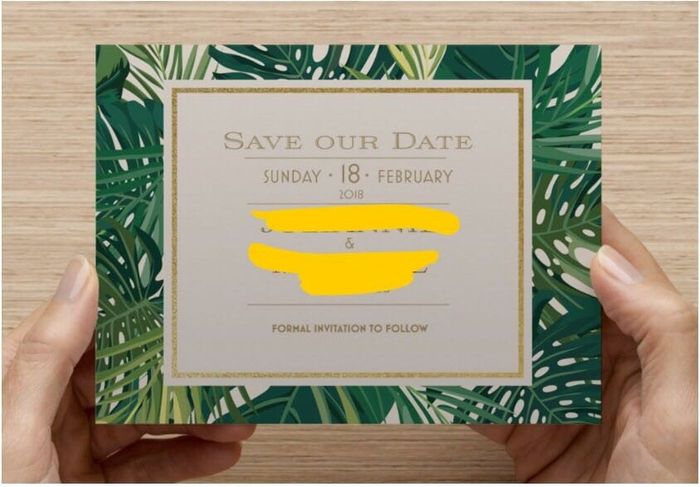 Let's see those Save the Dates and invites!