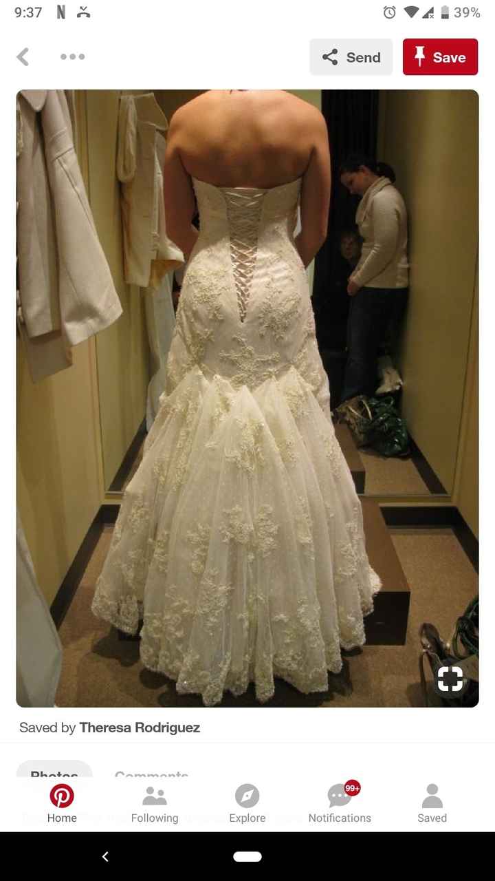 Bustle options for long train - 1