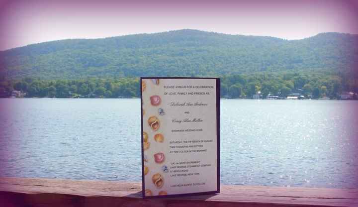 Well I'm married!  wooo woo !  this old broad still has some life in her!