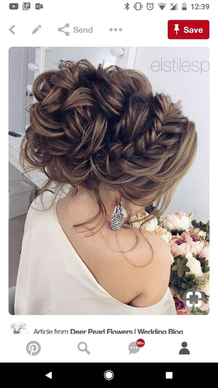 Wedding day hair - 1