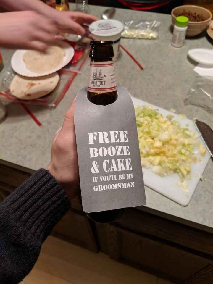 Groomsmen Proposal - 1