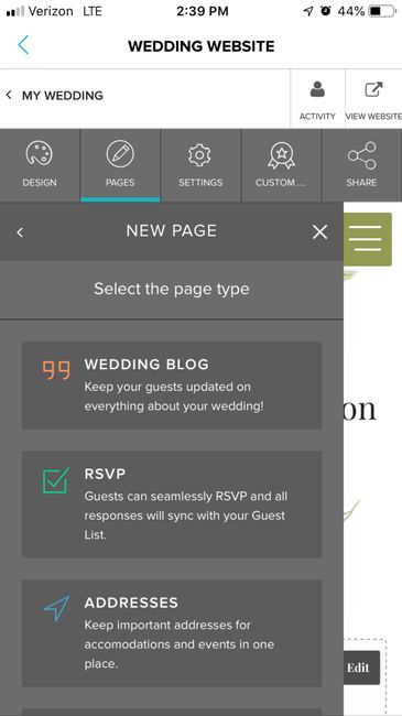 Weddingwire website help? - 1