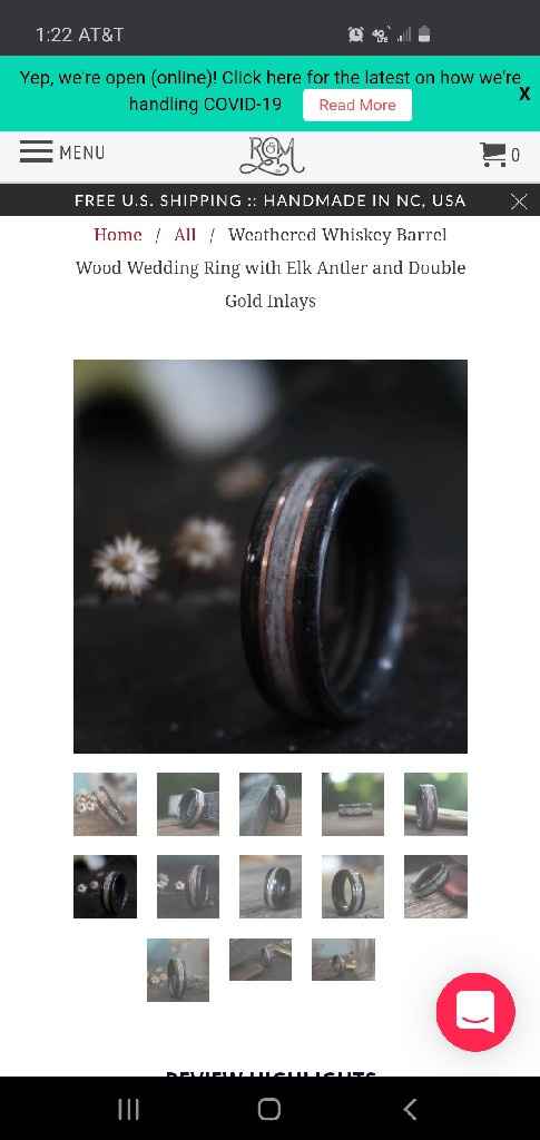 Can i see the your Fh's wedding band? - 1