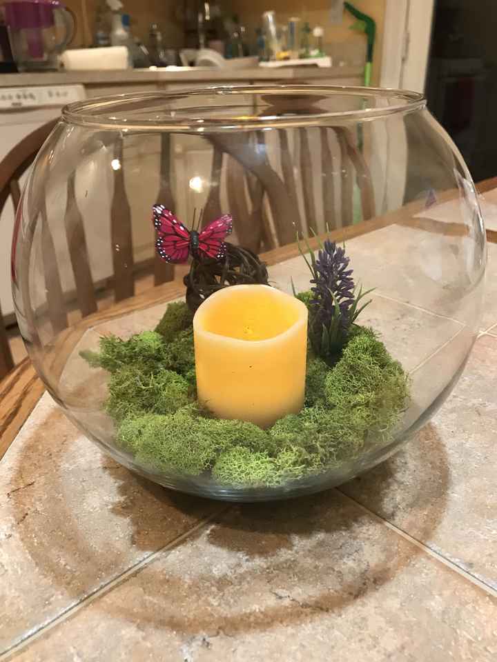  Need brutal honesty on diy centerpiece - 1