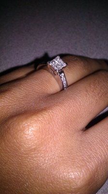 My wedding band came in!!! *pic* Show off your Ring!!!!